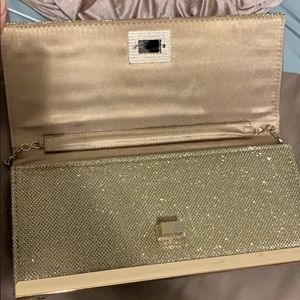 gold clutch bag accessorize